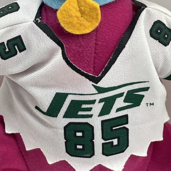 Vtge The Flintstones DINO New York Jets Plush Team NFL 1994 Hanna Barbera w/tag - Picture 3 of 14